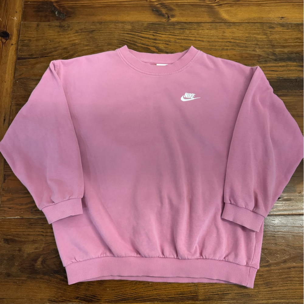 Nike Rose Pink Pullover Sweatshirt